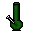 Dark Forest Green Bong